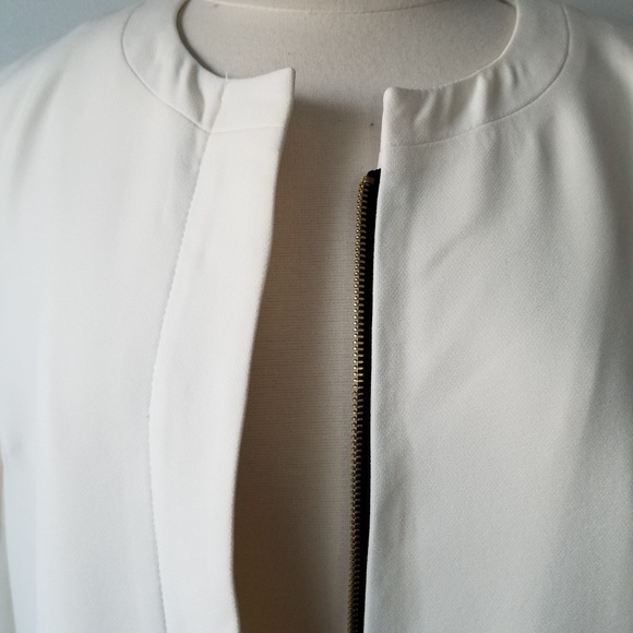 Cream midlength  Blazer Size M - Picture 3 of 4